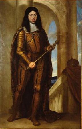 CAGNACCI, Guido Kaiser Leopold I. (1640-1705) im Kranungsharnisch